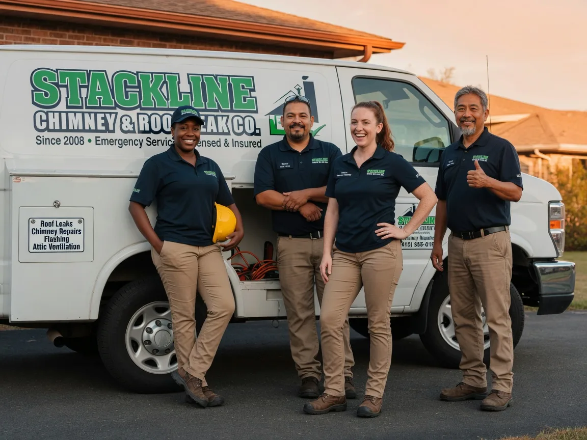 Chimney flashing repair company in Mint Hill, NC